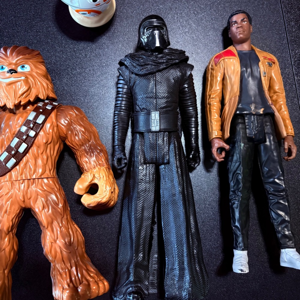 Chewbacca Kylo Ren Finn interactive BB-8 Force Awakens action figure Star Wars - Picture 13 of 16